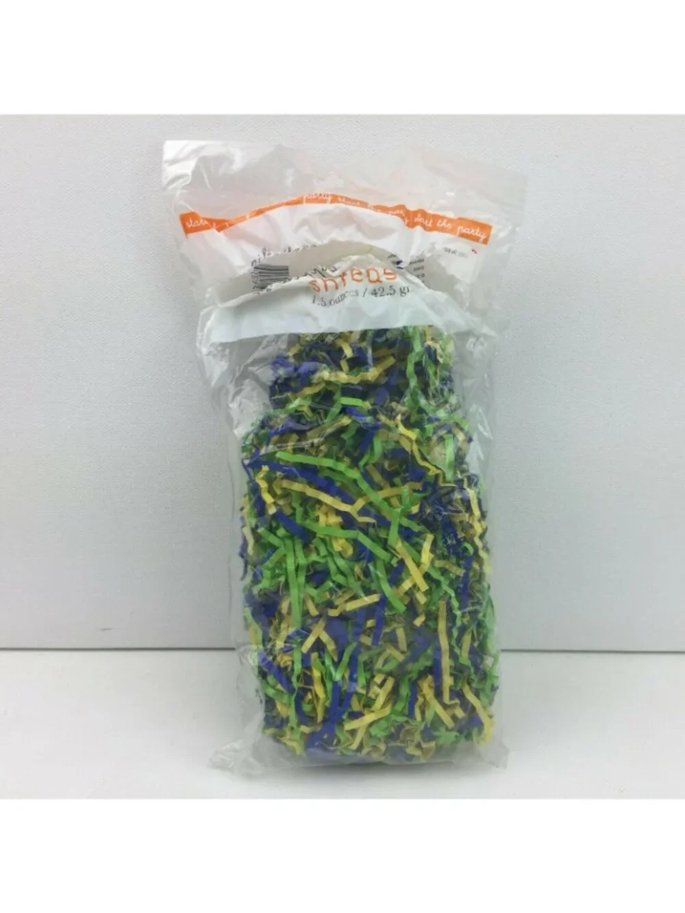 Shred Accordion Crinkle Streamer Tissue Paper Gift Box Filler Green Pink Blue